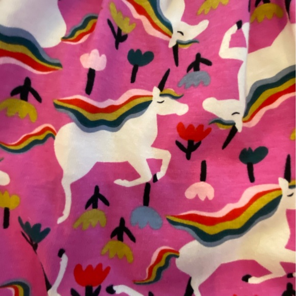 Pink Unicorn Print Dress - like new! - Picture 2 of 3